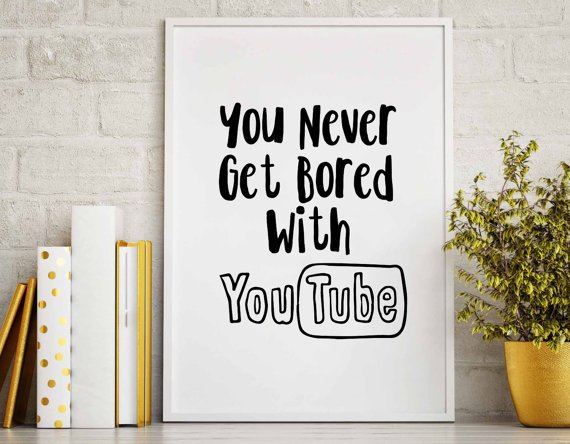 never bored youtube