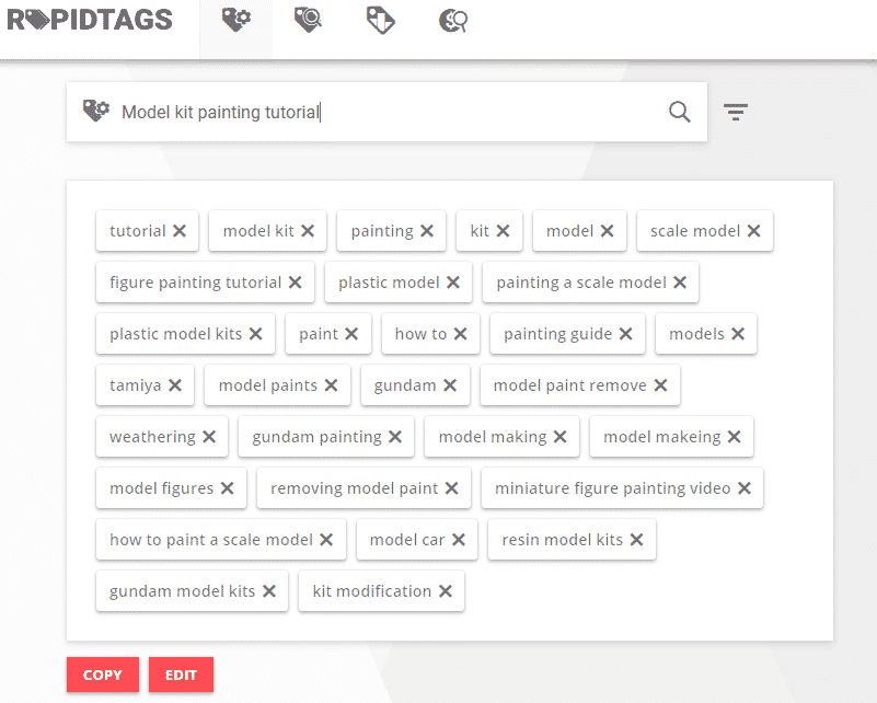 youtube tags generator rapidtags